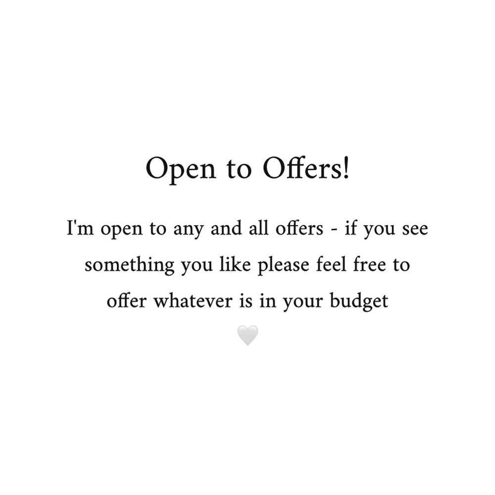 Open to Offers!